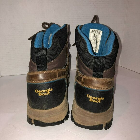 Georgia Boots Mens Blue Collar Composite Toe Work Boot Size 11M GB00108 6" - Picture 10 of 14